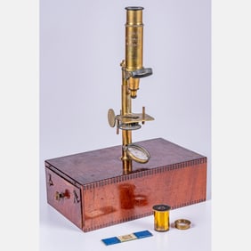 French Compound Monocular Microscope