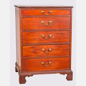 A Rare Georgian Specimen Chest of Drawers