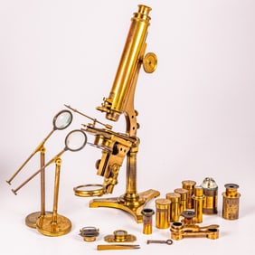 Smith and Beck Compound Monocular Microscope