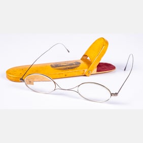 A Pair of Coin Silver Spectacles