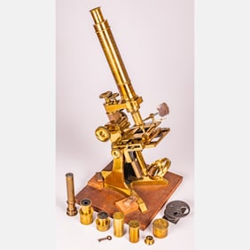 Andrew Ross Compound Monocular Microscope