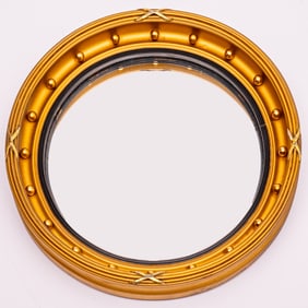 Gilt Federal Convex Mirror