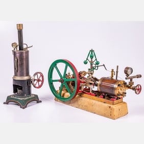 Two Model Steam Engines