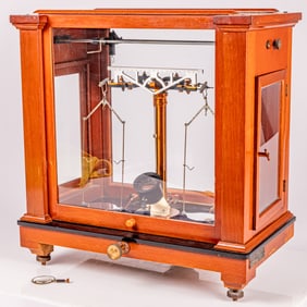 Christian Becker Short Beam Apothecary Balance Scale