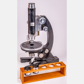 Bausch and Lomb Compound Monocular Microscope
