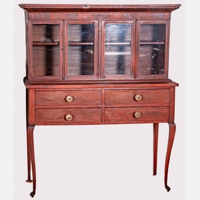 American Mahogany Breakfront