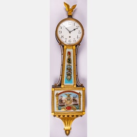 Waterbury Clock Co. Banjo Clock