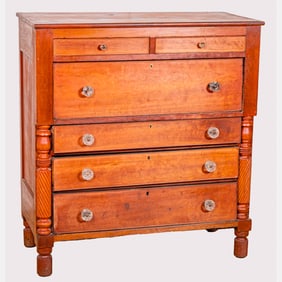American Cherry Tall Chest of Drawers