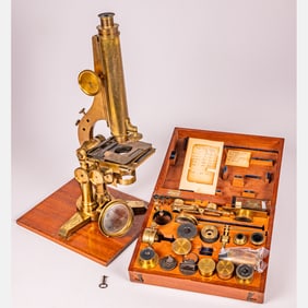 Smith and Beck First Class Compound Monocular Microscope