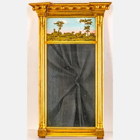Carved Giltwood Pier Mirror