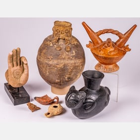 Collection of Earthenware Artifacts