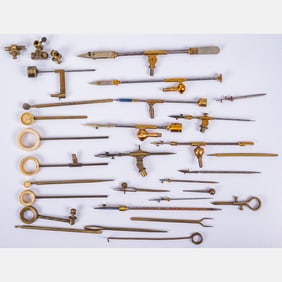 Assorted Microscope Stage Forceps