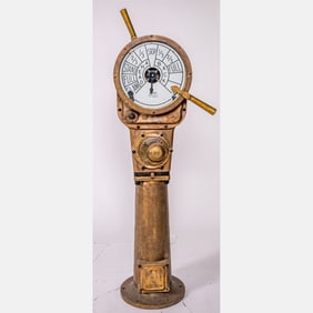 Bendix Bronze Electric Ship's Telegraph