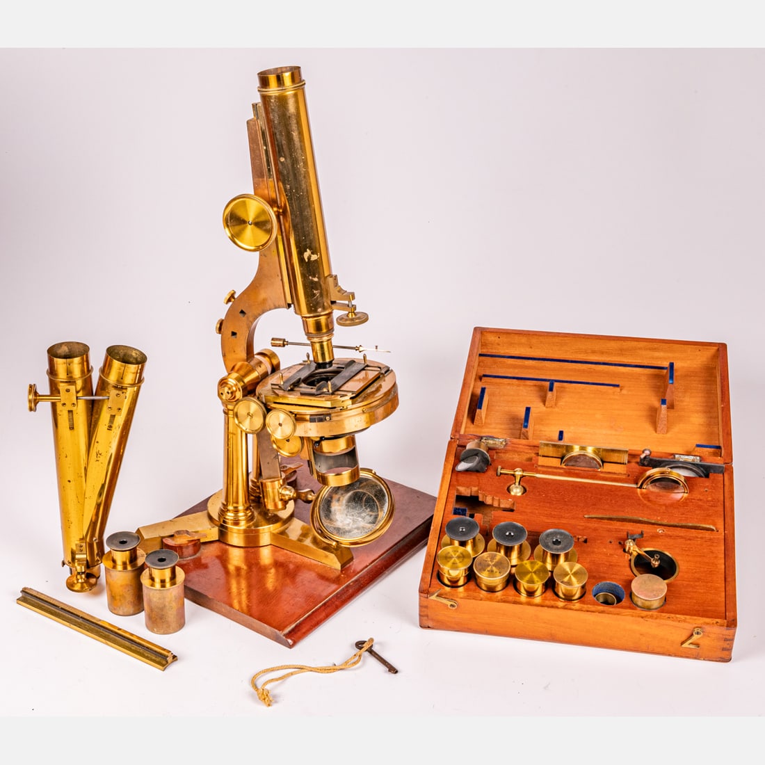 Smith Beck & Beck Compound Binocular / Monocular Microscope (1 of 7)