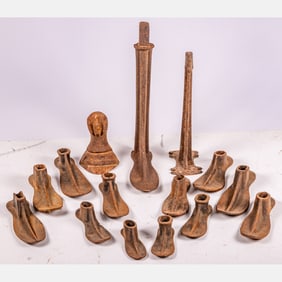 Cobblers Cast Iron Shoe Forms