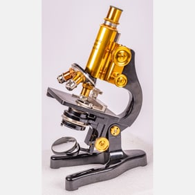 Ernst Leitz Compound Monocular Microscope, No. 273476, ca. 1935