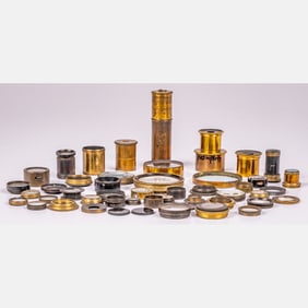 Collection of Assorted Microscope Parts