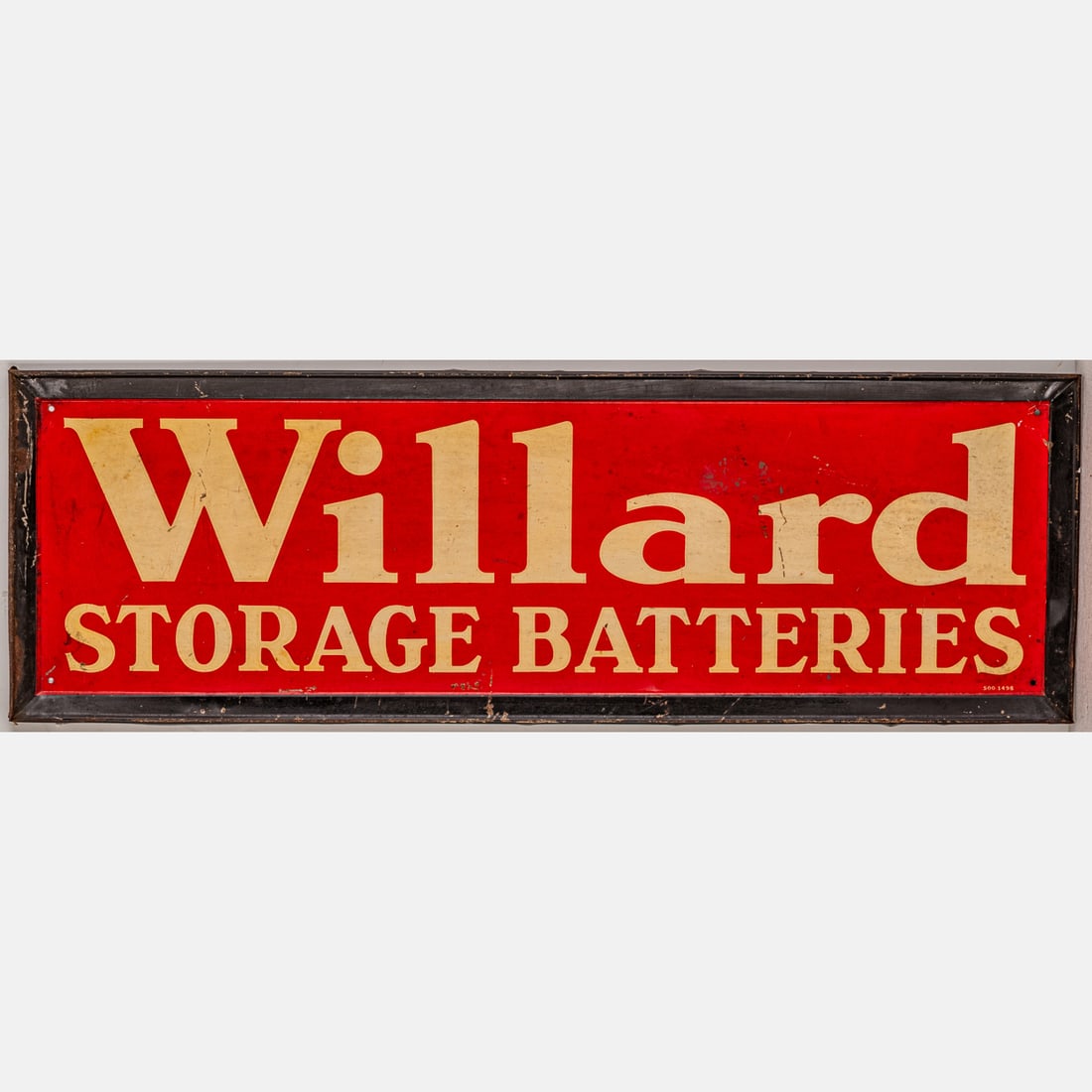 Willard Storage Batteries Sign (1 of 5)