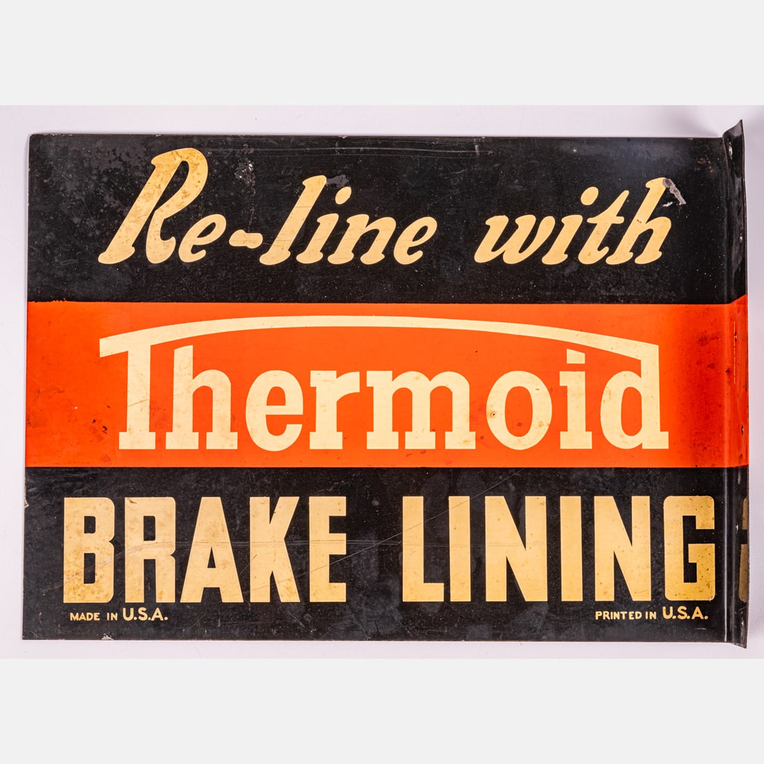 Thermoid Brake Lining Flange Sign (1 of 5)