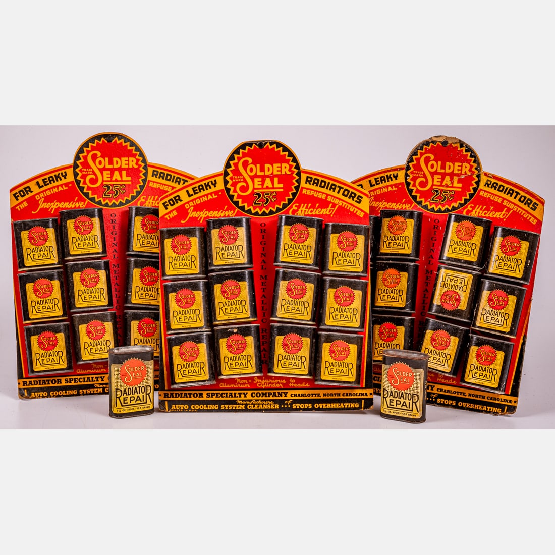 Solder Seal Radiator Repair Countertop Displays (1 of 5)