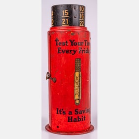 Schrader Tire Gauge Countertop Display,
