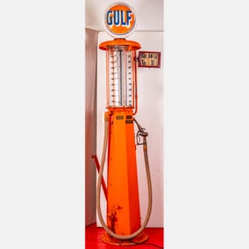 Fry Visible Pump Model 87 with Gulf OPC Globe