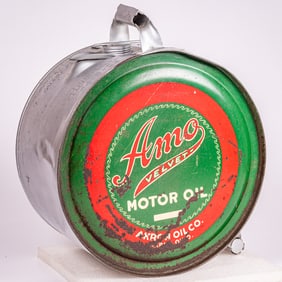 Amo Velvet Motor Oil Rocker Can