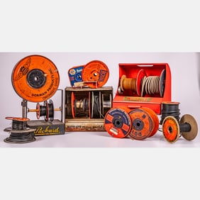Collection Of Cable Caddies And Cables