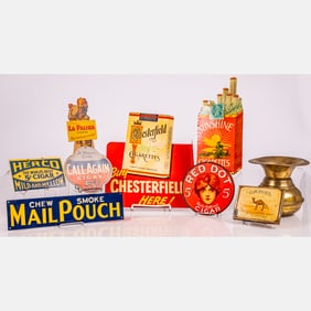 Collection Of Tobacco Signs
