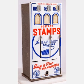 Postage Stamp Coin-Op Dispenser