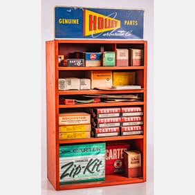 Petroliana Themed Point Of Sale Countertop Display