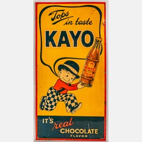 Kayo Chocolate Drink Sign