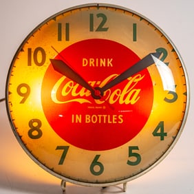 Coca Cola Bubble Clock