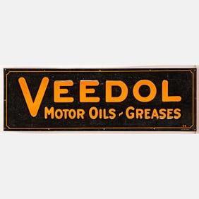 Veedol Motor Oils Sign