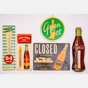 Collection Of Soda Pop Signage
