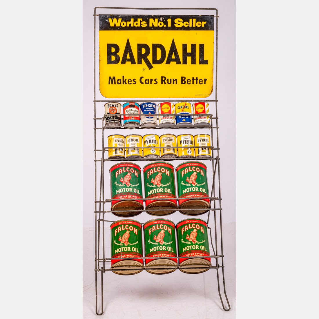 Bardahl Wire Display Stand With Oil Cans (1 of 8)