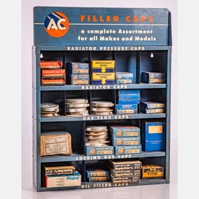 Petroliana Themed Point Of Sale Countertop Display