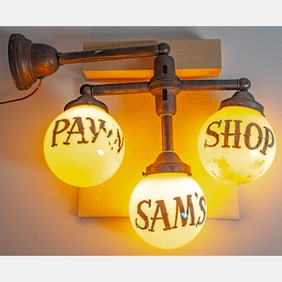 Sam’s Pawn Shop Light Fixture