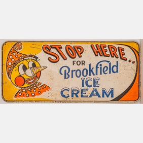 Brookfield Ice Cream Sign