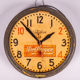 Dr. Pepper Telechron Clock