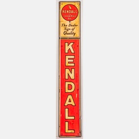 Kendall Motor Oil Sign