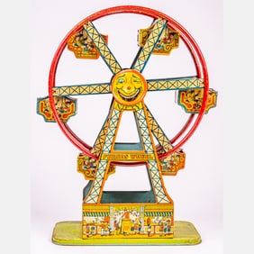 Vintage Mechanical Ferris Wheel Toy