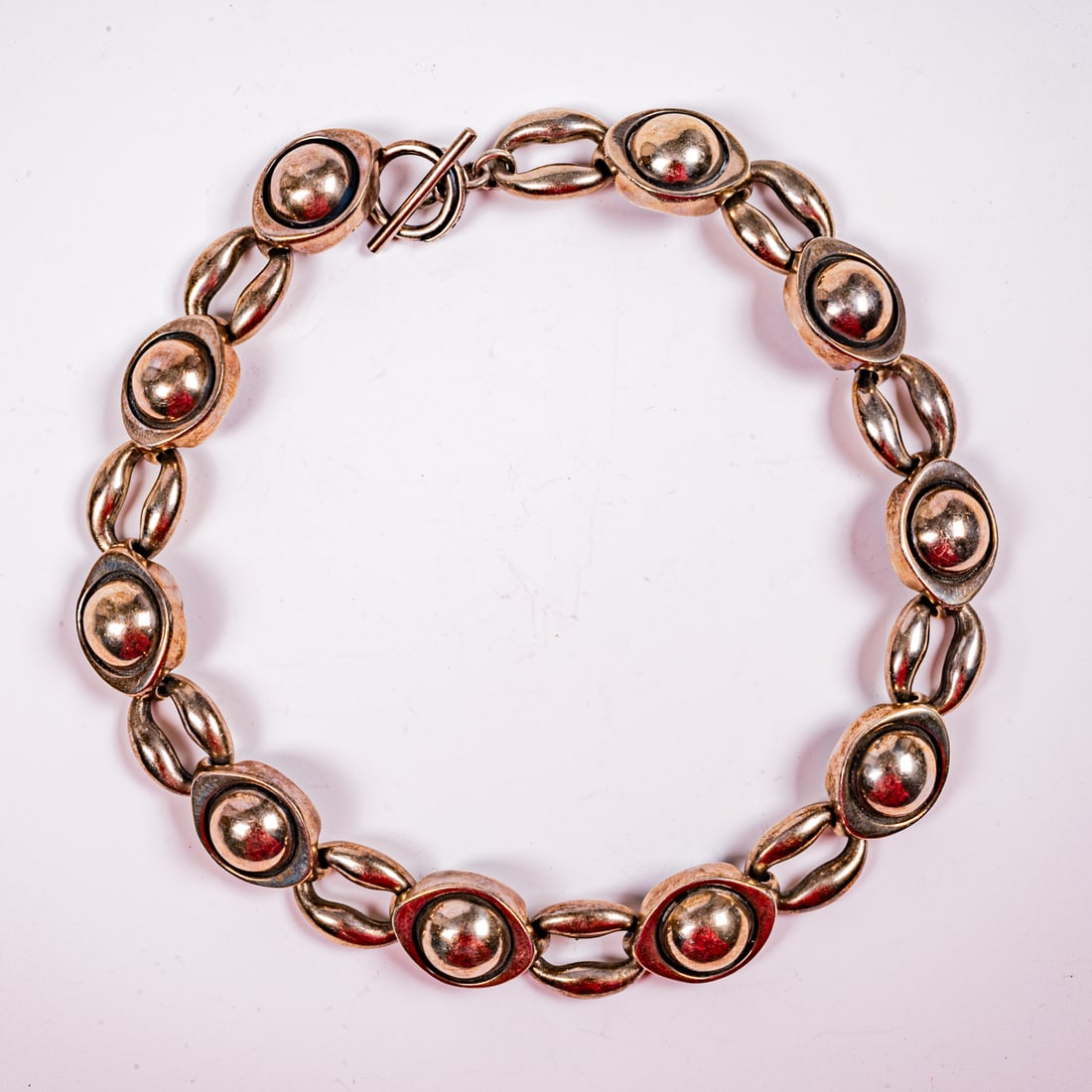 James Reid Ltd. Santa Fe Sterling Silver Modernist Necklace (1 of 6)