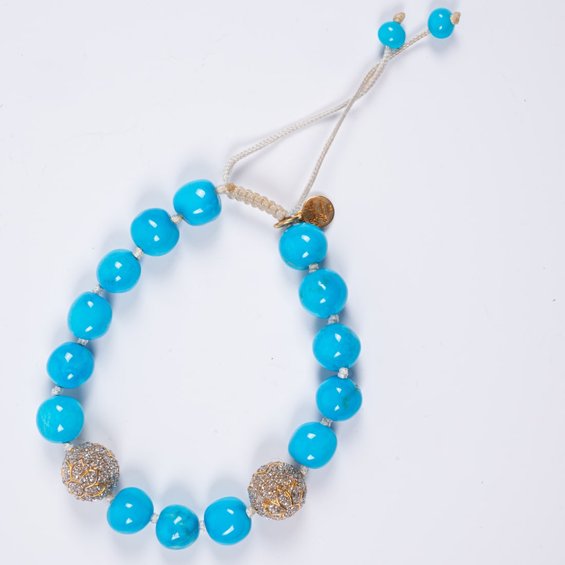 Buddha Mama Diamond & Enamel Bracelet (1 of 4)