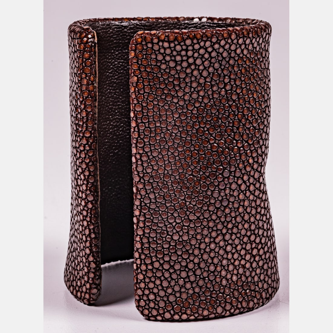 Sea Memory, St. Barth Stingray And Leather Cuff (1 of 5)