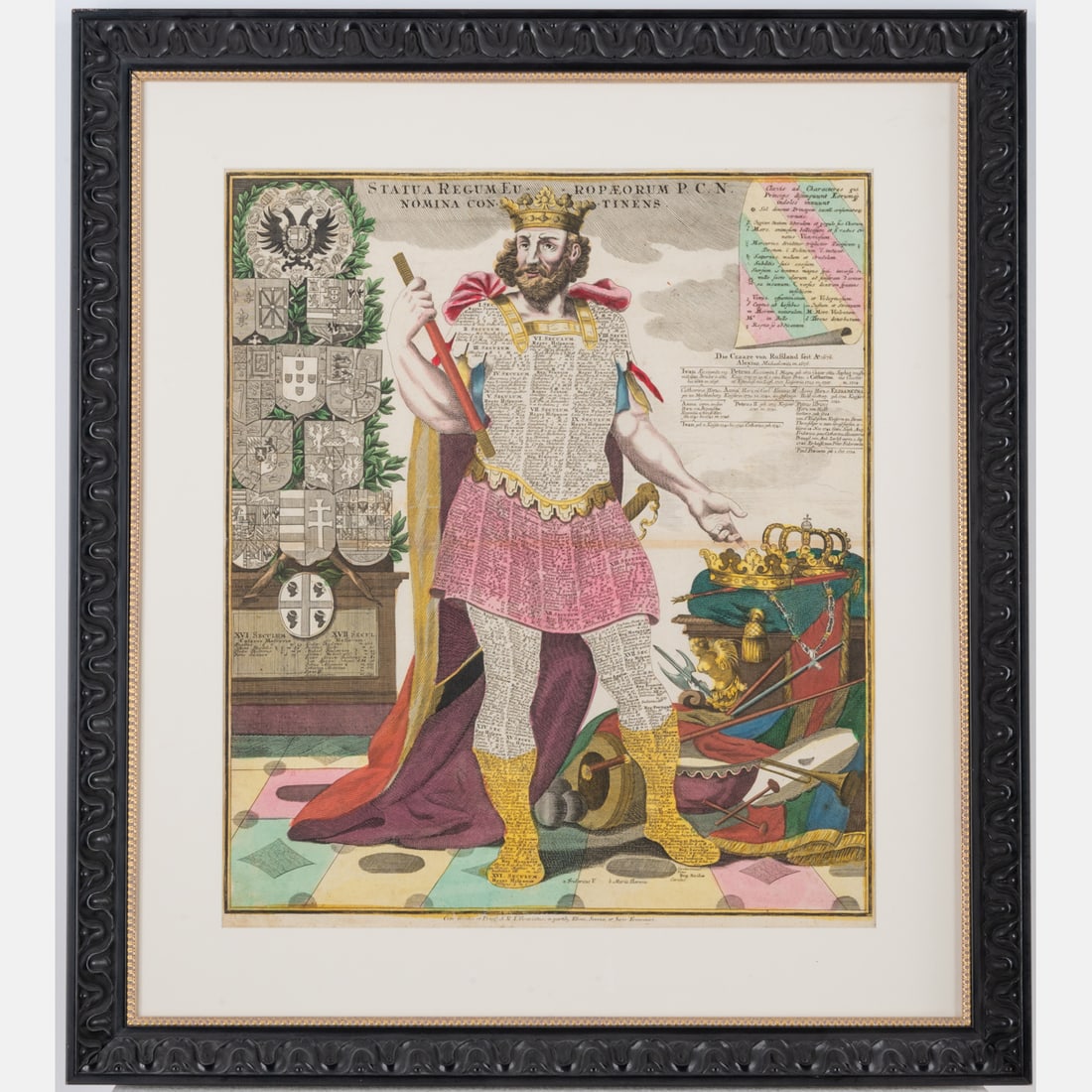 Statua Regum Europaeorum Nomina Continens (1 of 12)