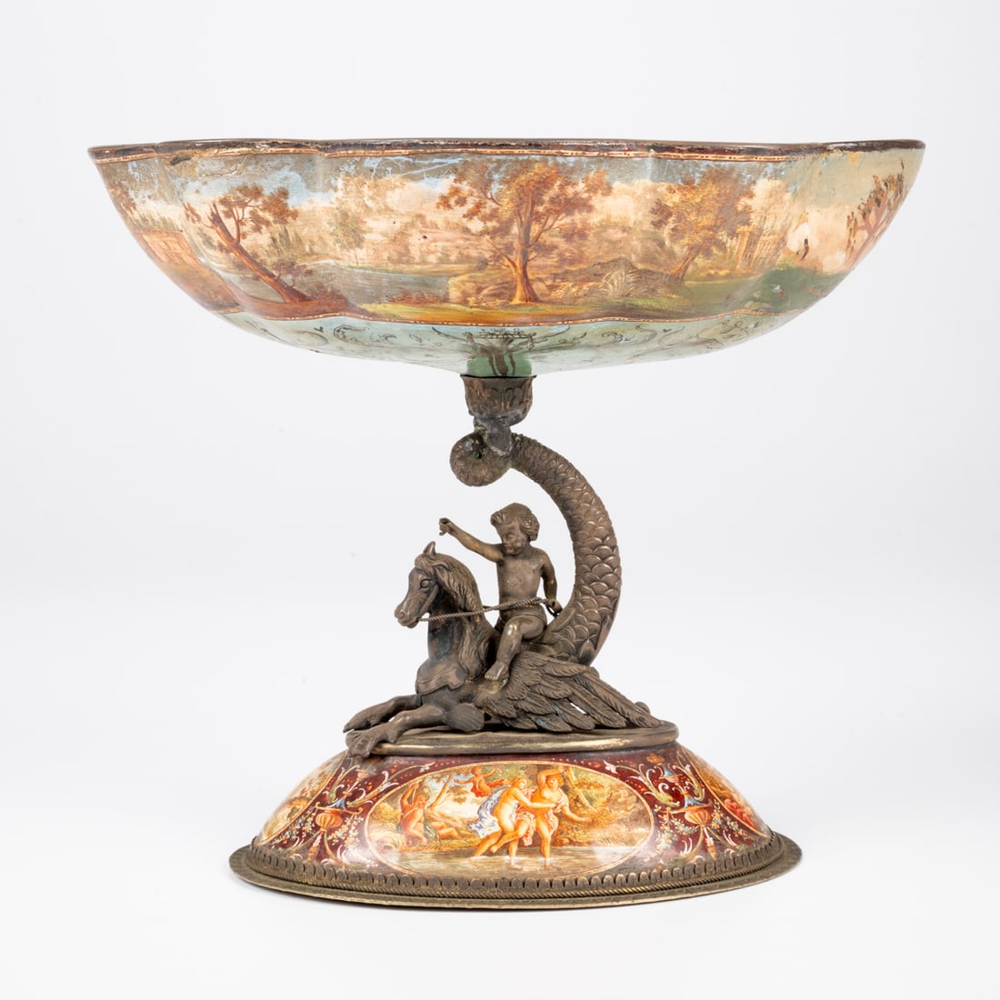 Austrian Silver and Enamel Table Ornament (1 of 8)