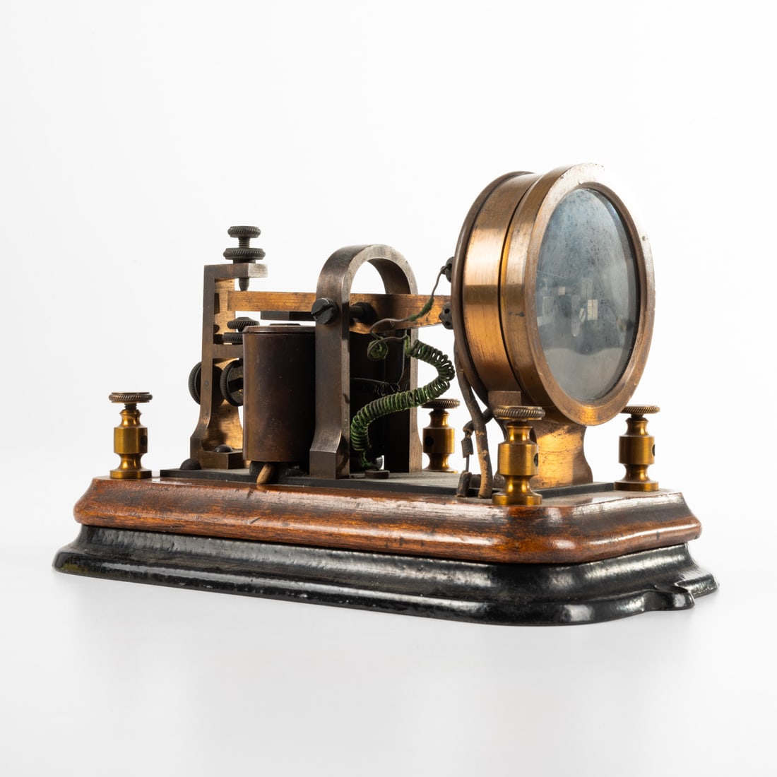 An Edison Clock Face Pole Changer Telegraph Relay (1 of 7)