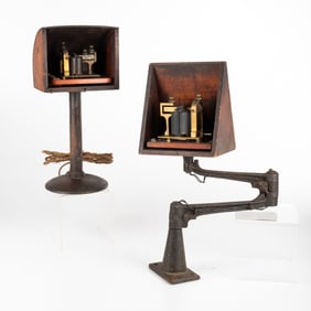 Two Railroad Telegraph Stations