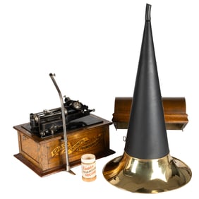 An Edison Triumph Cylinder Phonograph, Model C